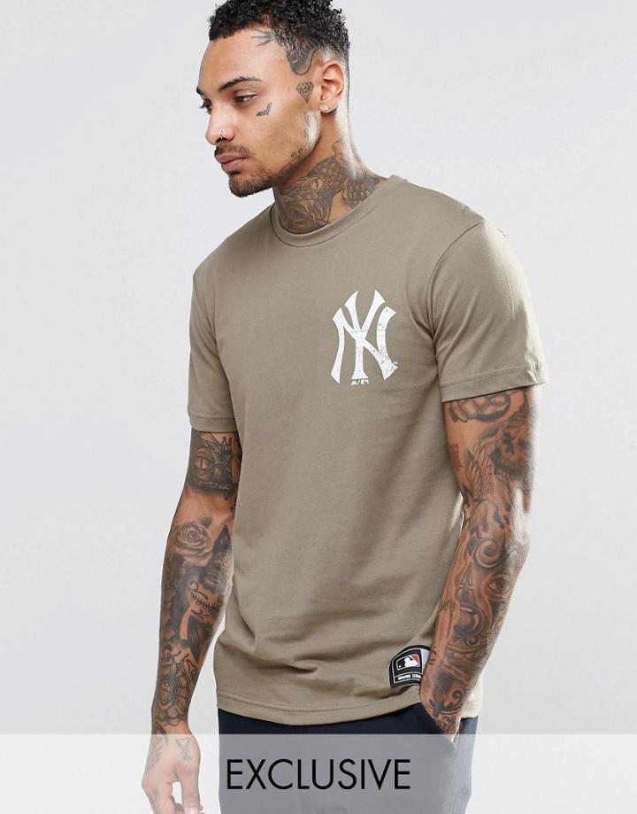 Majestic Yankees T-shirt Exclusive To Asos - Green