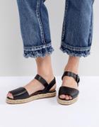 Matt & Nat Simone Buckle Espadrille - Black