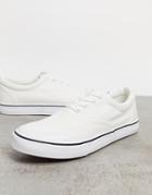 Brave Soul Lace Up Sneaker In Off White