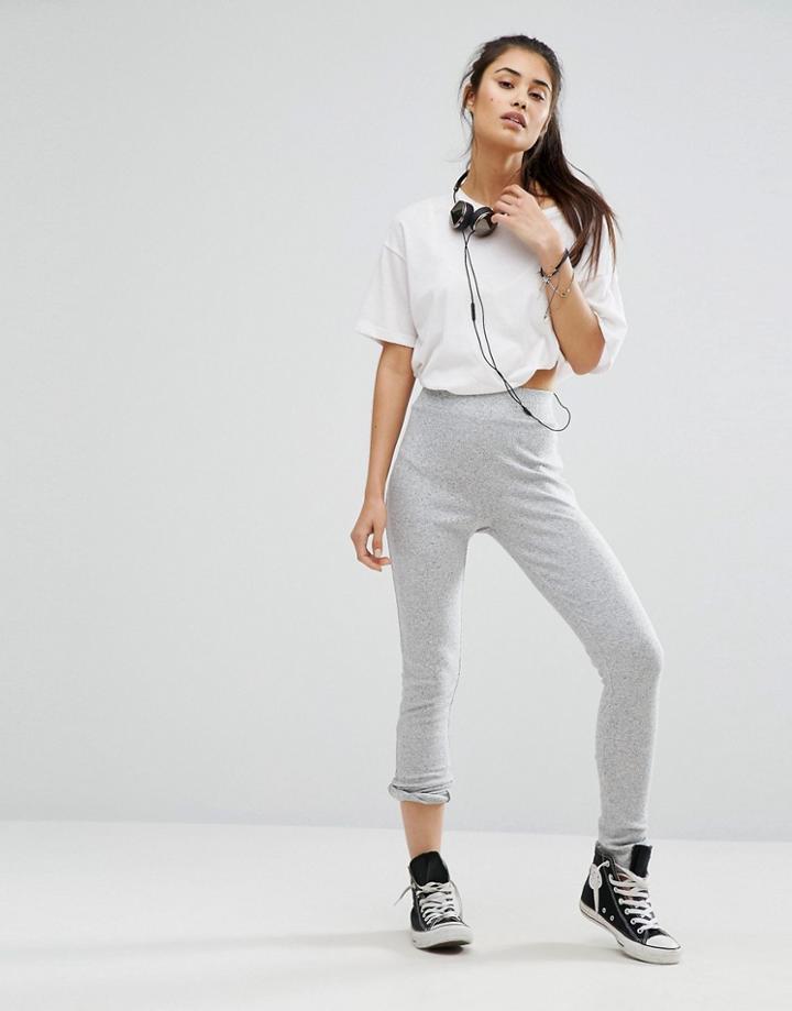 Minkpink Move Rib Legging - Gray