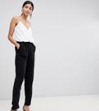 John Zack Tall Cami Strap Contrast Jumpsuit - Multi