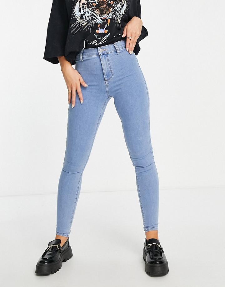 Topshop Joni Jean In Bleach Blue