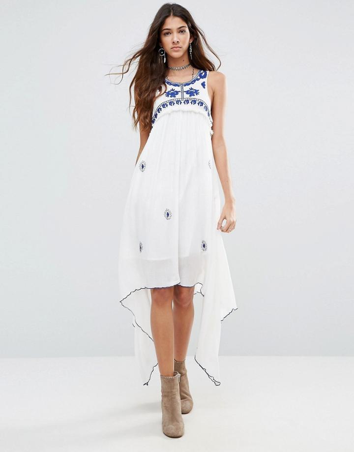 Raga Santorini Waterfall Dress - White