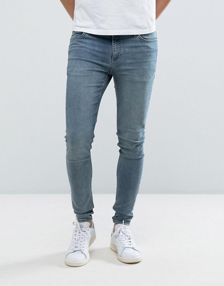 Cheap Monday Him Spray Jeans Daze Blue Wash - Blue