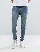 Cheap Monday Him Spray Jeans Daze Blue Wash - Blue