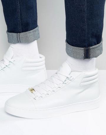 Glorious Gangsta Paris Hi-top Trainers - White