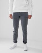 Asos Design Slim Jeans In Vintage Gray