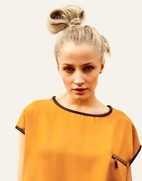 Hershesons The Invisible Ponytail - Dark Cotton Blonde