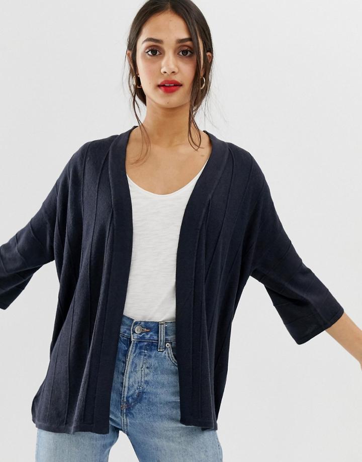 Jdy Delvin Open Cardigan - Navy