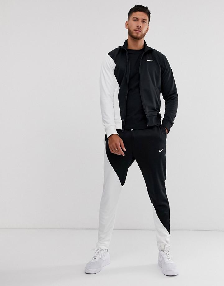 Nike Logo Contrast Sweatpants-black