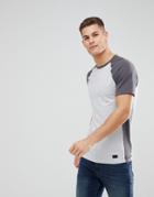 Abercrombie & Fitch Crew Neck Athleisure T-shirt In Gray - Gray