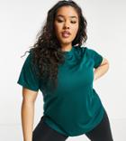 Asos 4505 Curve Icon Performance T-shirt-green