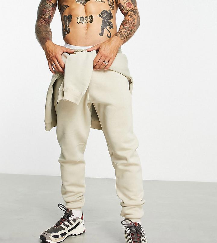 Hiit Skinny Fit Sweatpants In Stone-neutral