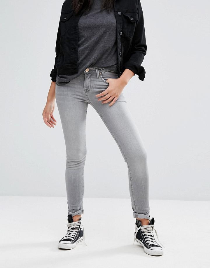 Lee Scarlett Skinny Jean - Gray