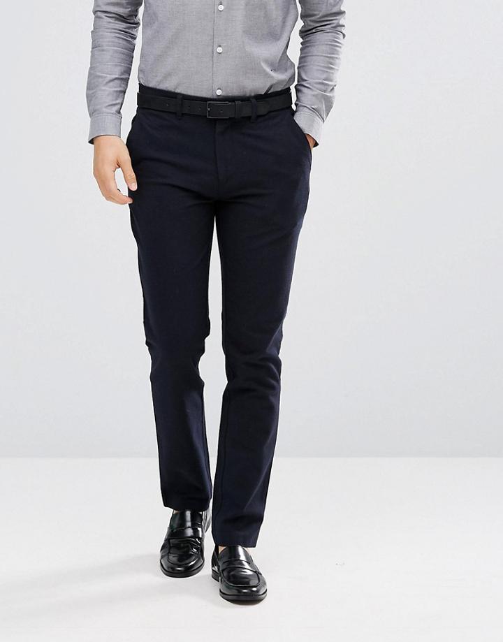 Farah Smart Tapered Chino - Navy