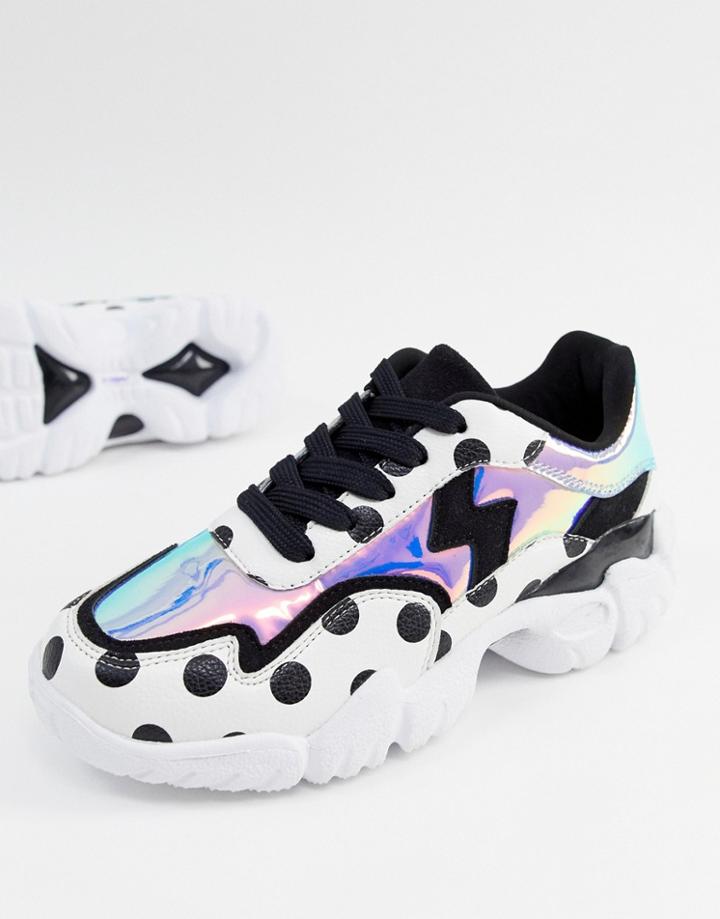 Asos Design Dermot Chunky Sneakers-multi