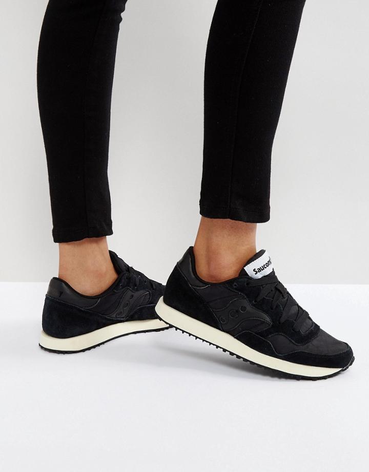 Saucony Vintage Sneakers In Black - Black