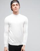 New Look Sweater In Off White - White