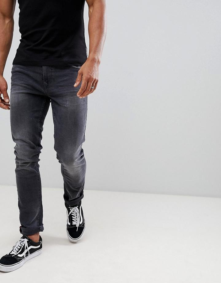 Blend Slim Fit Jeans Gray - Gray