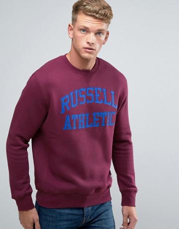 Russell Athletic Logo Sweater - Red