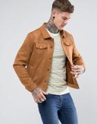 Another Influence Suedette Jacket - Tan