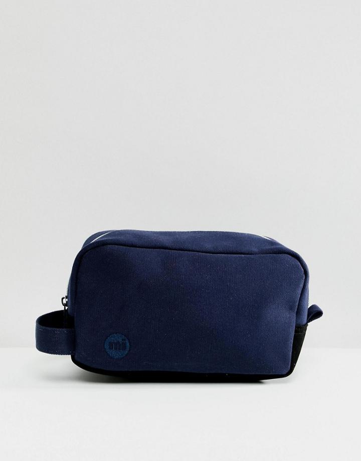 Mi-pac Canvas Toiletry Bag In Navy - Navy