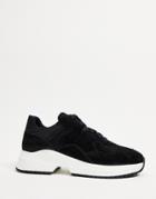 All Saints Skye Chunky Runner Sneakers In Black