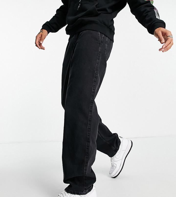 Bershka Denim Jeans In Black