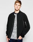 Bellfield Nylon Bomber - Black