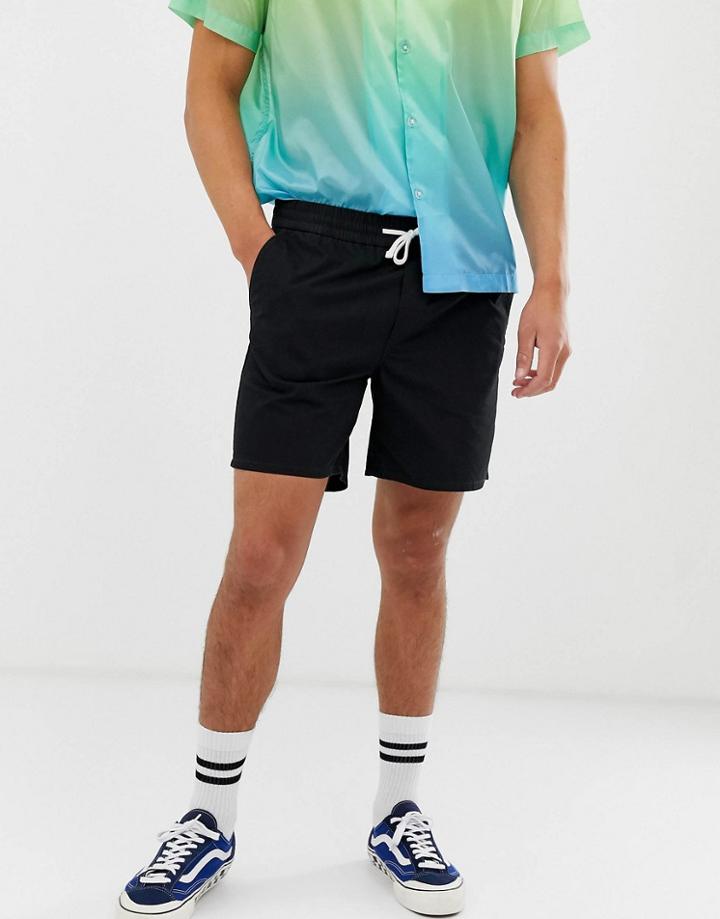 Weekday Olsen Shorts In Black
