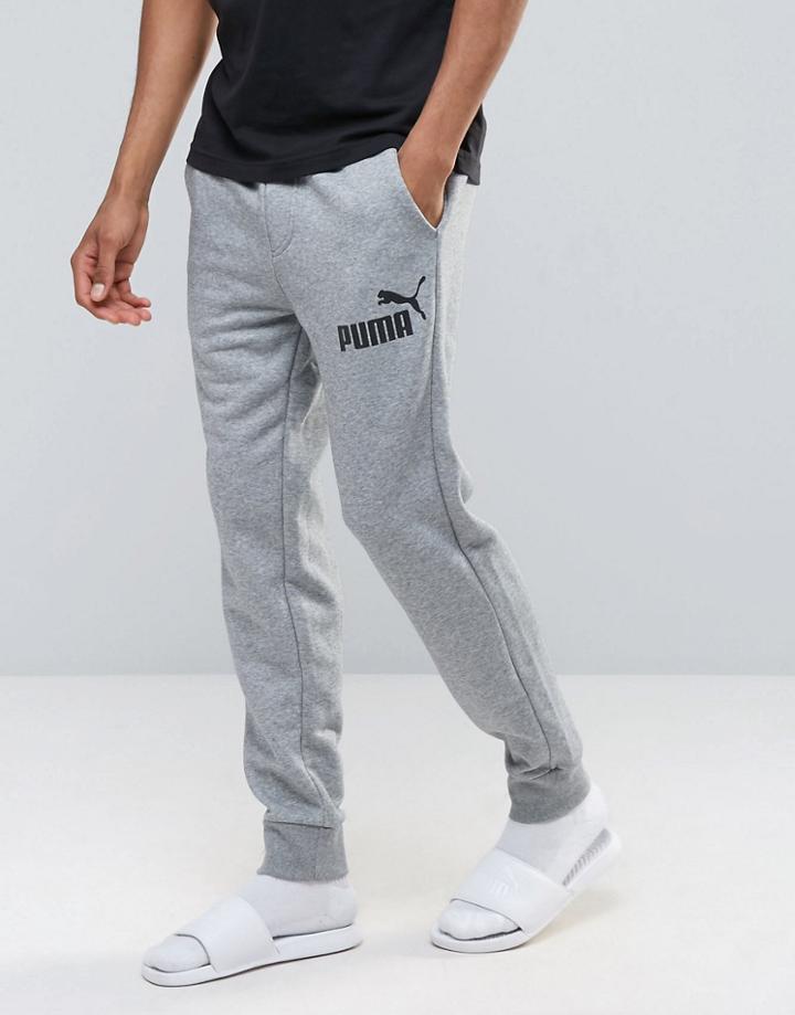 Puma No.1 Logo Joggers In Gray 83826403 - Gray