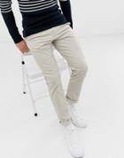 Selected Homme Straight Fit Chino - Cream
