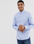 Fred Perry Oxford Shirt In Light Blue - Blue