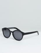 Raen Round Sunglasses - Black