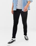 Chasin' Ego Skinny Jeans Black - Black