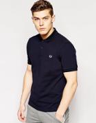 Fred Perry Slim Fit Plain Polo. - Blue