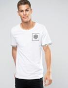 Jack And Jones T-shirt With Chest Logo - White