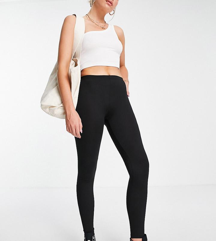 Brave Soul Tall South High Waisted Leggings-black