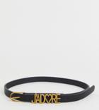 My Accessories London Exclusive J'adore Buckle Waist And Hip Jeans Belt-black