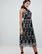 Forever New Floral Embroidered Lace Dress - Multi