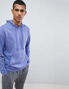 Jack & Jones Originals Drop Shoulder Hoodie-blue