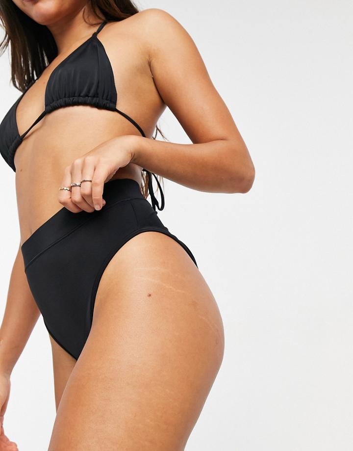 Asos 4505 Swim Bikini Bottoms-black