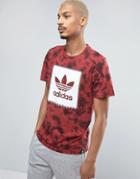 Adidas Skateboarding Logo Remix T-shirt Bj8721 - Red