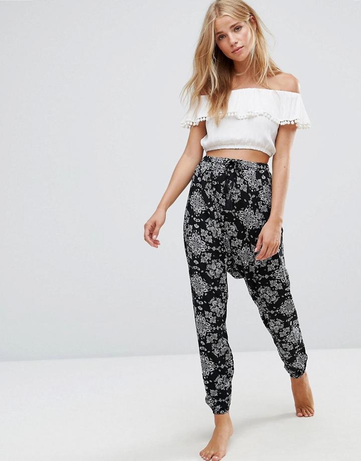 Undiz Gipsy Tribe Bisaroueliz Lasiz Pant - Black