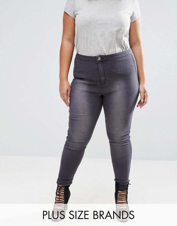 Missguided Plus Vice Skinny Jean - Blue