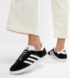 Adidas Originals Gazelle Sneakers In Black - Black