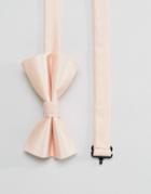 Asos Wedding Bow Tie In Pink - Pink