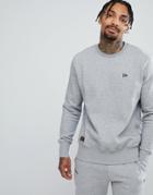 New Era Premium Sweatshirt With Small Logo - Gray