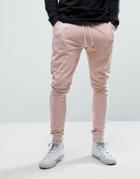 Only & Sons Skinny Joggers - Pink