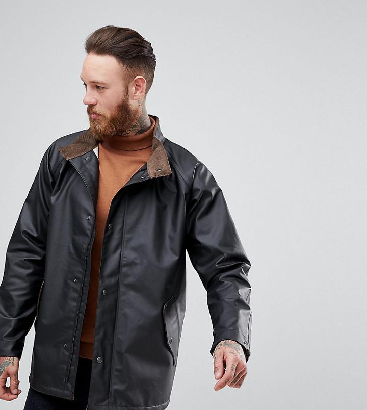 Didriksons 1913 Shetland Jacket In Black - Black